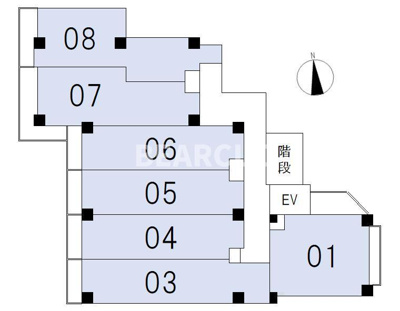 【区画図】 | ロイヤルレジェンド西大津弐番館