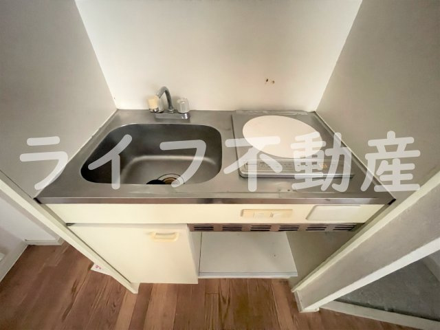 ハイツ菱屋のキッチン|使いやすいキッチンです