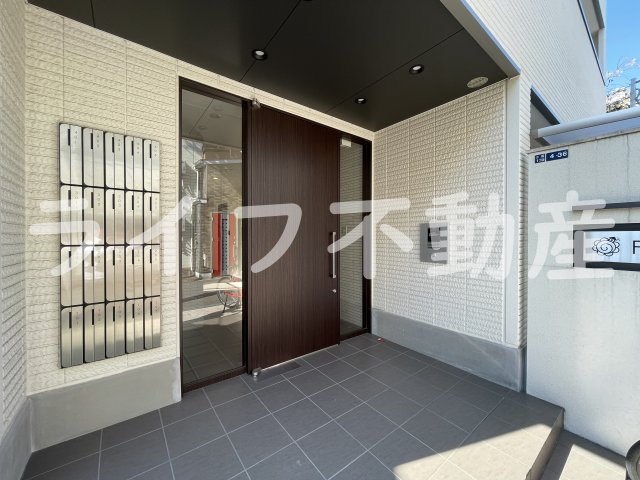 ファンライフ小阪のエントランス|エントランスです