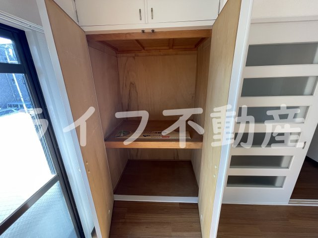 サントハウス小阪の収納|収納豊富です