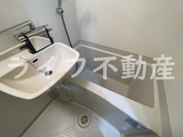CITY SPIRE布施の浴室|コンパクトで使いやすいお風呂です