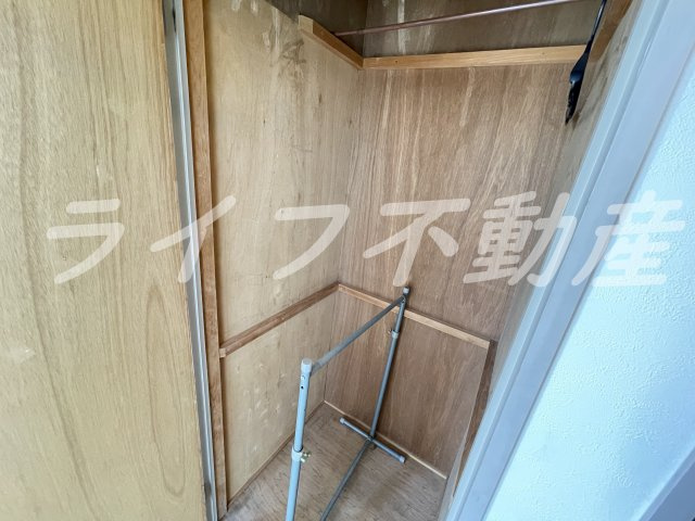 メゾン朝日小阪の収納|収納のためのスペースです