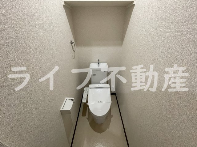 マスダハイツのトイレ|シンプルで使いやすいトイレです