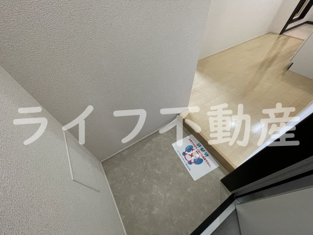 マスダハイツの玄関|きれいな玄関です