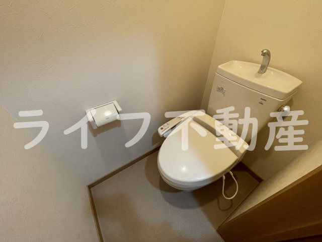 メゾンdeソレイユのトイレ|ゆったりとした空間のトイレです