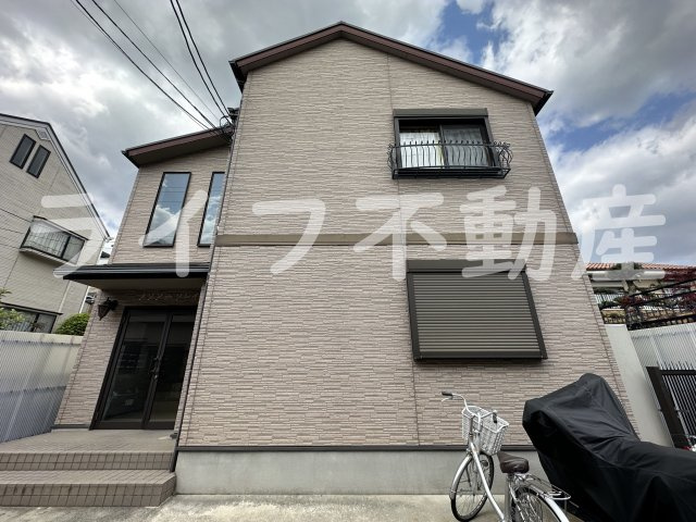 メゾンdeソレイユの外観|落ち着いた雰囲気の外観です