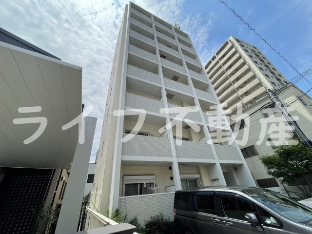 ラカーサ新深江の外観|落ち着いた雰囲気の外観です