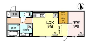 ラピス　ラズリの間取り