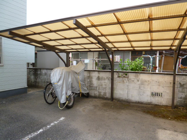 倉敷市中島の倉庫のその他共用部分|自転車置き場