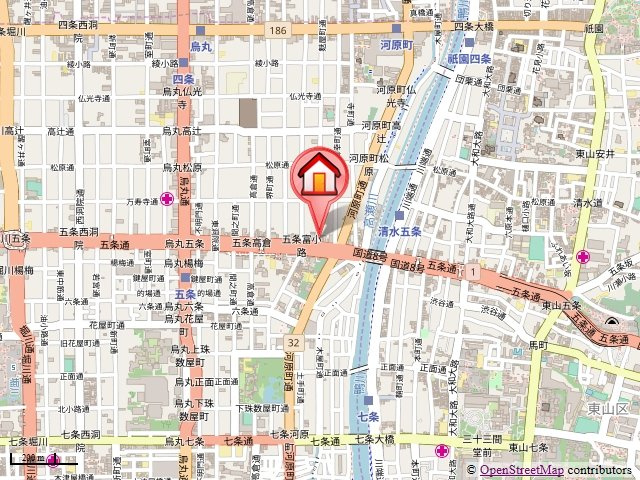 ビレイユ真英河原町の地図