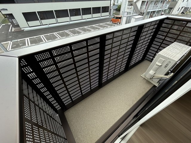 D-ROOMみたけⅡのバルコニー