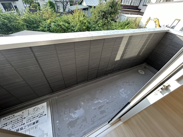 Ｄ－ＲＯＯＭ新庄町のバルコニー