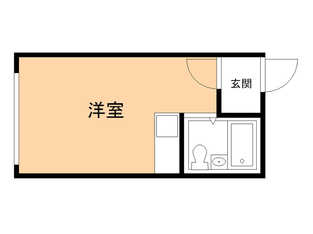 ハイツメモリーＢの間取り