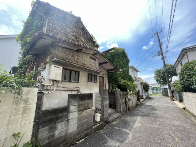 姫路市八代東光寺町／売土地の前面道路含む現地写真