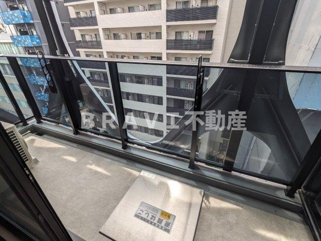 BRAVE常盤町Ⅱ　BRAVI不動産のバルコニー