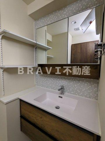 BRAVE常盤町Ⅱ　BRAVI不動産の独立洗面台