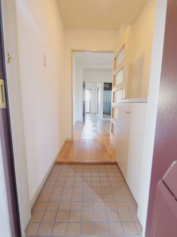 グランソレイユⅡの玄関