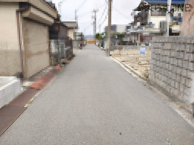 【前面道路含む現地写真】 | 姫路市大津区平松／売土地