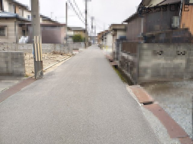 【前面道路含む現地写真】 | 姫路市大津区平松／売土地