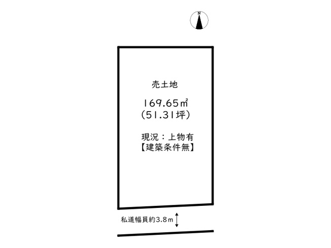 【土地図】 | 姫路市大津区平松／売土地