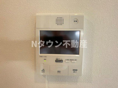 【セキュリティ】 | 古出来エンブルコート(旧GRANDUKE古出来) | モニター付きインターフォンです