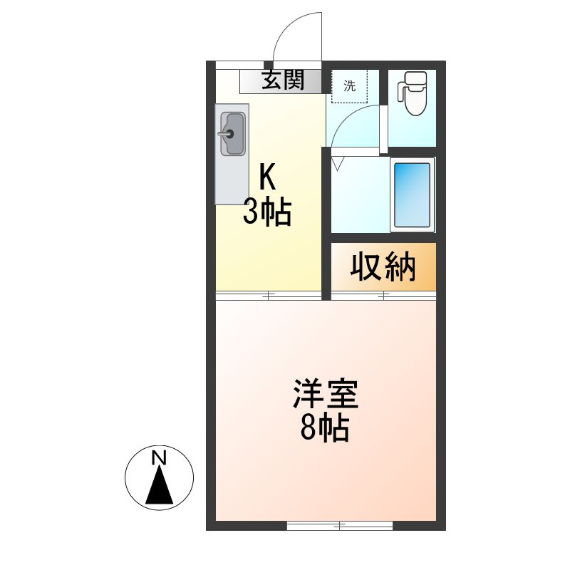 ラプラスジュネスの間取り