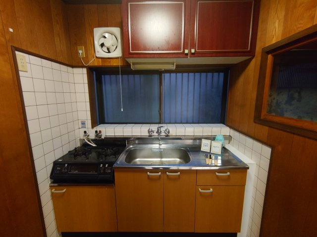 出口二丁目戸建　賃貸のキッチン|キッチンです