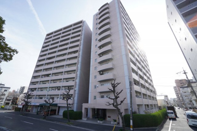 【外観】 | 【ペット可】サニーハイム舟入 | 現地（2023年3月27日9：00頃）撮影
