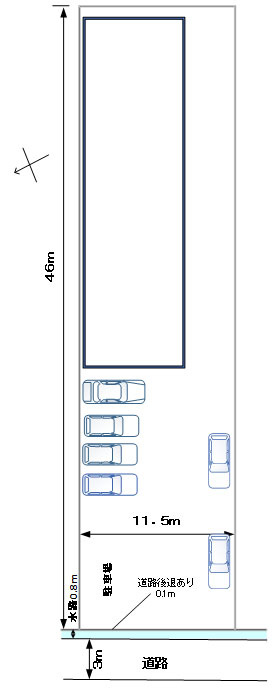 呉市広杭本町1棟売マンションの区画図