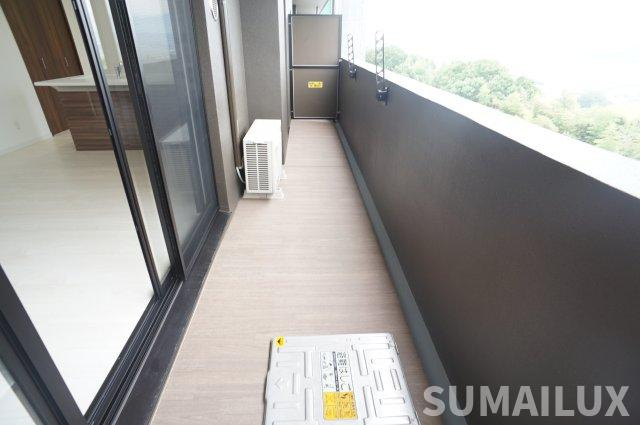 菊池郡菊陽町大字津久礼の賃貸マンションのバルコニー