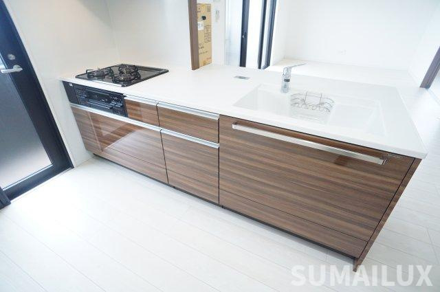 菊池郡菊陽町大字津久礼の賃貸マンションのキッチン