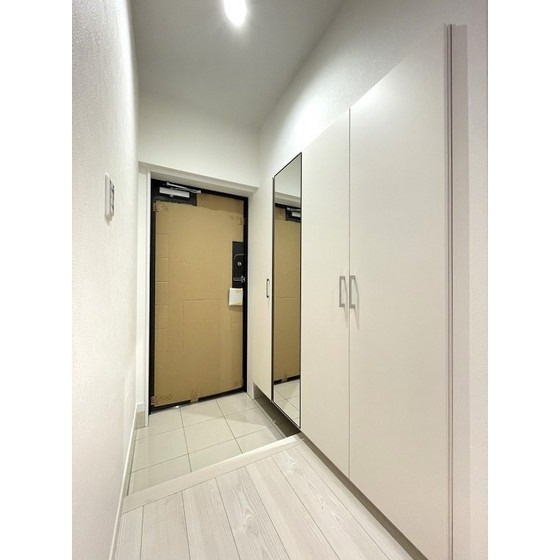 菊池郡菊陽町大字津久礼の賃貸マンションの玄関