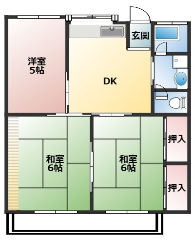 コーポスギヤマの間取り