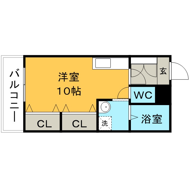 リーベンハォス野中【10,000円キャッシュバック対象物件】の間取り