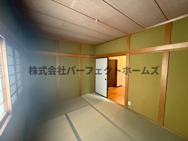 池之宮戸建　賃貸の和室|和室、ちょっとしたくつろぎスペースにいかがでしょうか