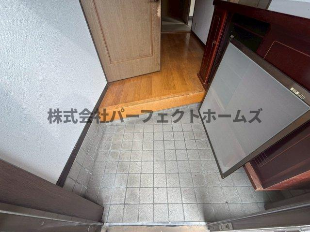 池之宮戸建　賃貸の玄関|玄関です