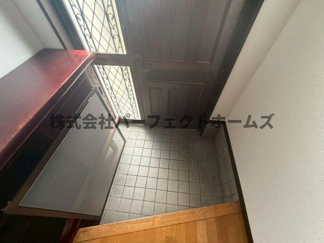 池之宮戸建　賃貸の玄関|落ち着いた玄関です
