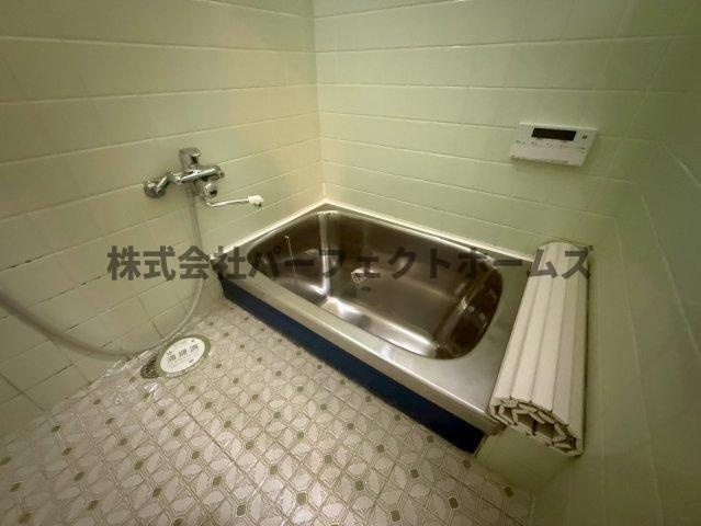 池之宮戸建　賃貸の浴室|コンパクトで使いやすいお風呂です