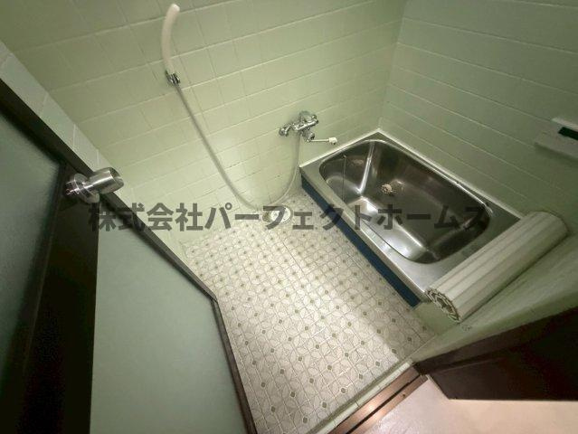 池之宮戸建　賃貸の浴室|日々の疲れを癒すお風呂付です