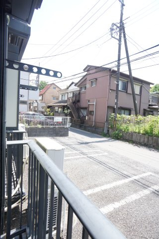 ヴィラハーモニィのバルコニー