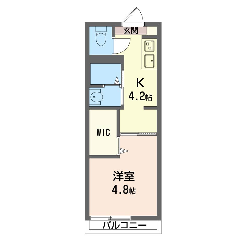 ヴィラハーモニィの間取り
