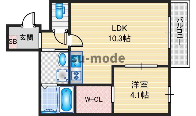 【間取り】 | ソリティア総持寺