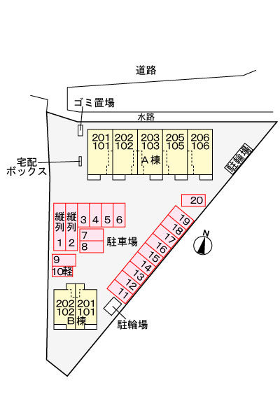 フォンテーヌ　小松島Ａのその他共用部分