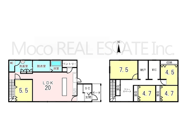 【間取り】 | 北見市常盤町中古住宅