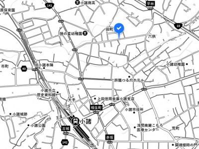 【地図】 | 小諸市六供中古住宅