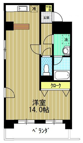 SATOMIー1番館の間取り