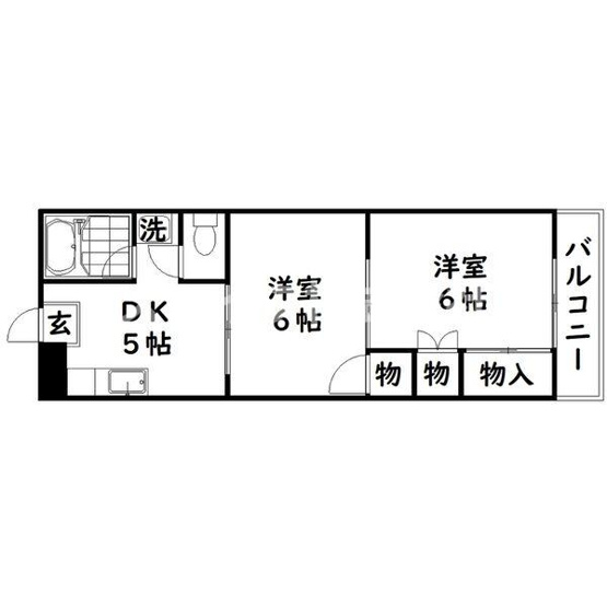 【間取り】 | 第５八雲マンション