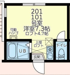 【間取り】 | ユナイト山手マイエンフェルト | 同建物別部屋参考

