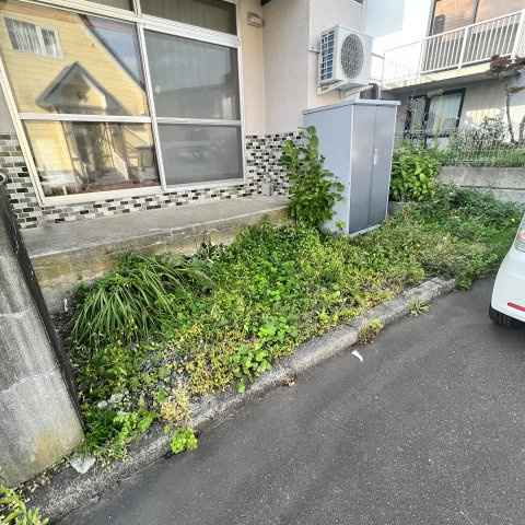 室蘭市高砂町2丁目3-17戸建の庭