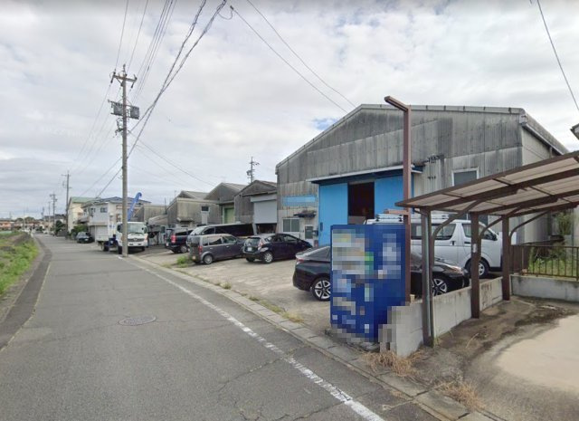一宮市あずら工場の外観